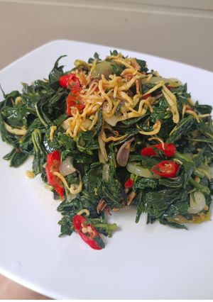 Foto resep Tumis Daun Singkong