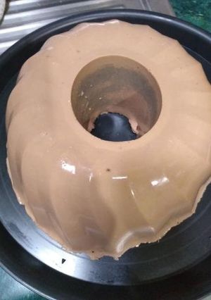 Una foto de Gelatina de avellana