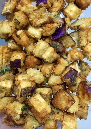 A picture of Simple Fried Eggplant.