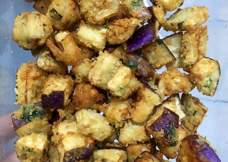 Simple Fried Eggplant