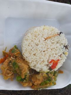 Foto resep Nasi liwet ayam geprek