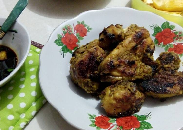 Resep Ayam bakar sambel kecap #BikinRamadhanBerkesan yang Lezat