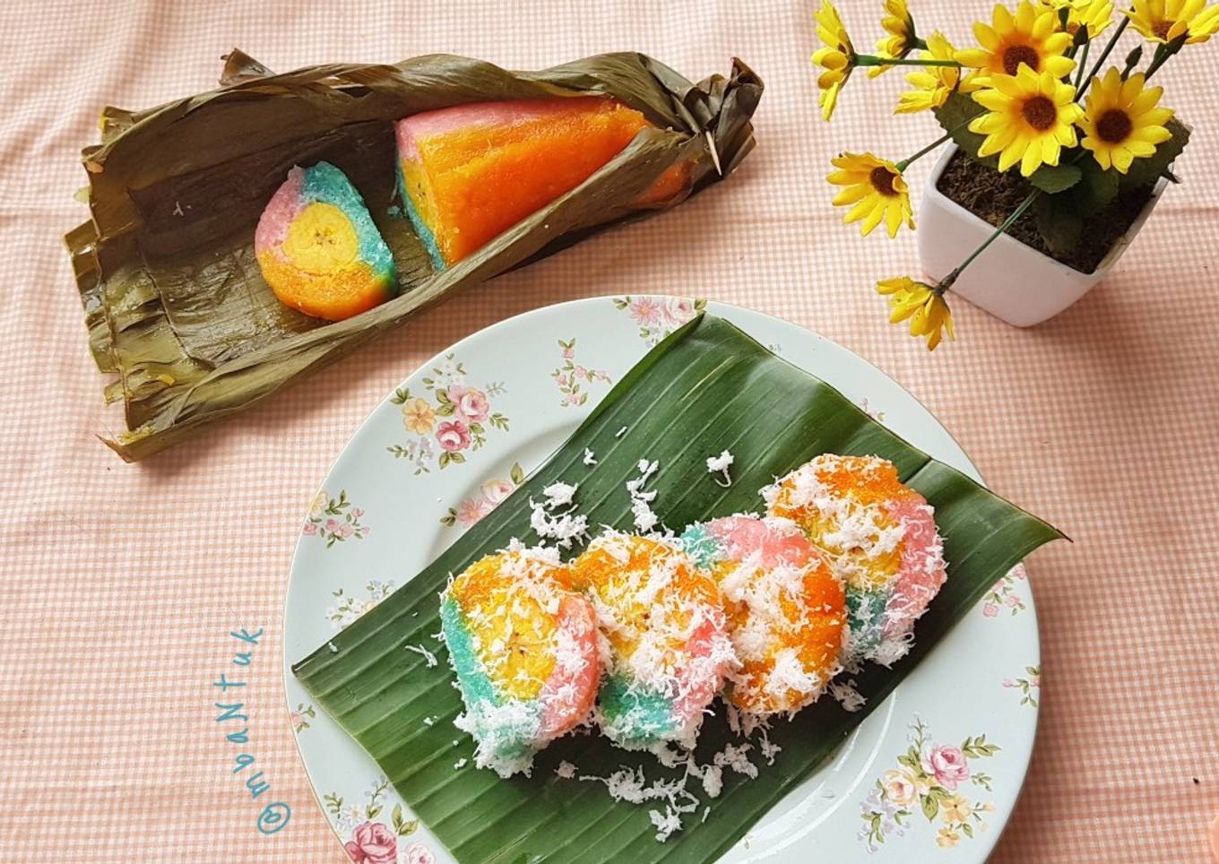 Kue Kacamata (Singkong + Pisang)