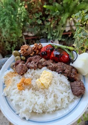 عکسی از دستور چنجه کباب