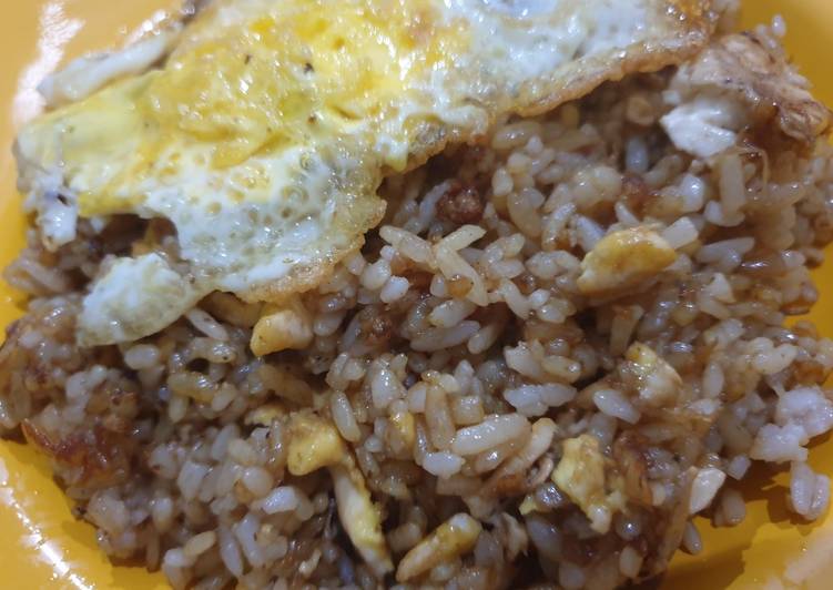 Nasgor terasi telur ceplok