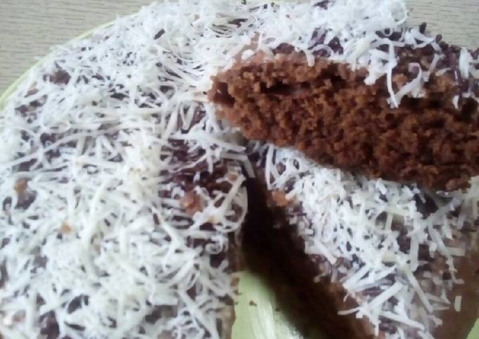 Brownies delfi karamel super lembut