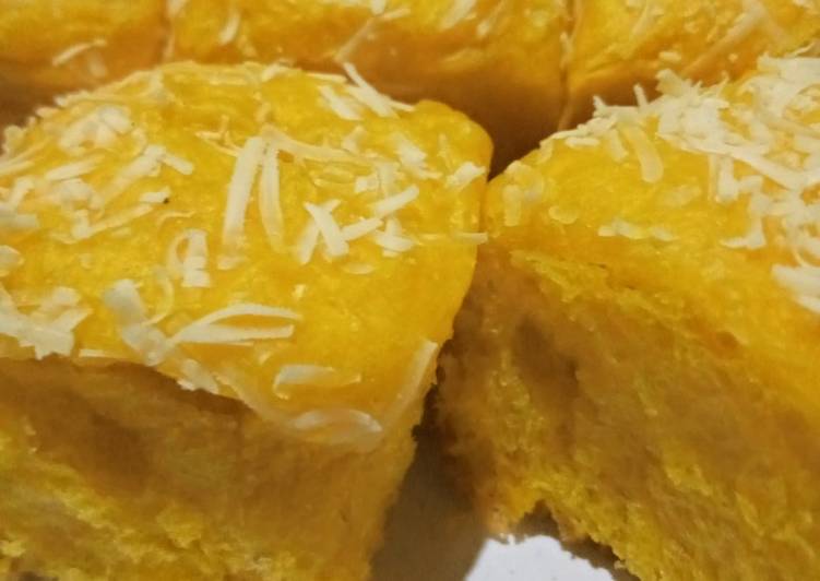 Cara Membuat Roti Sobek Labu Kuning Super Lembut Yang Lezat