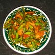 Tumis buncis sosis