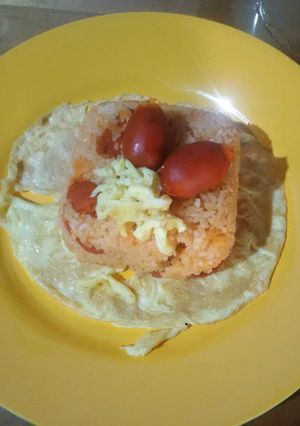 Foto resep Nasi goreng sosis