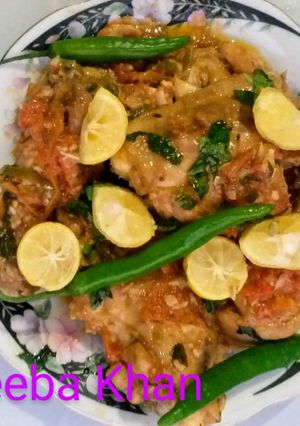 A picture of Chicken Karahi 🍲 without onion.