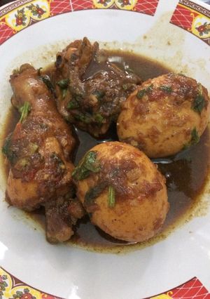 Foto resep Semur Ayam Telur