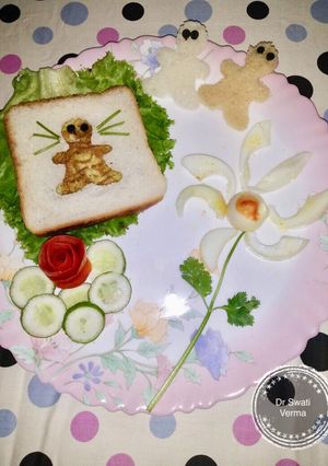 A picture of The bunny Sandwich.