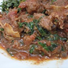 A picture of Beef Goan Style.