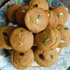 A picture of Eggless Cupcakes.
