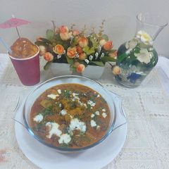 A picture of Chicken kadai.