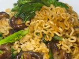 Mì Xào Nấm Cải Ngọt Chay