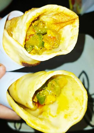 চিকেন মশালা রোল (chicken masala roll recipe in Bengali) রেসিপির প্রধান ছবি