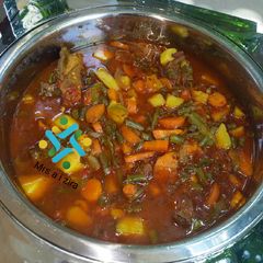 A picture of Vegetable sauce.