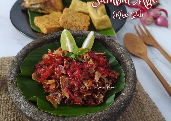 147. Sambal Mbe khas Bali