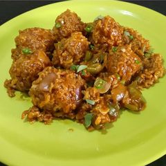 A picture of Maggi Manchurian.