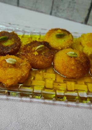 A picture of Bengali sweet Rasboura #FM #W3.