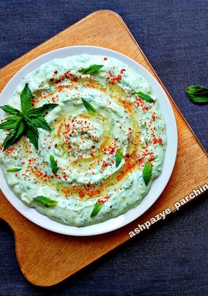 عکسی از دستور دیپ ماست و خیار 🌸