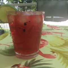 A picture of BC Cranberry refresher spritzer.