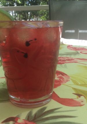 A picture of BC Cranberry refresher spritzer.