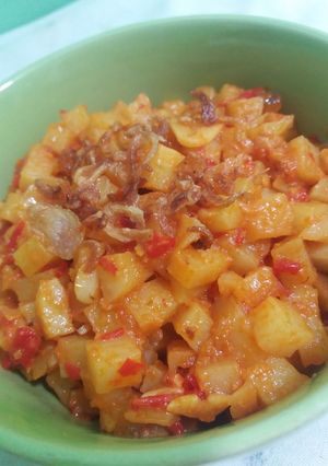 Foto resep Sambal goreng kentang tanpa santan