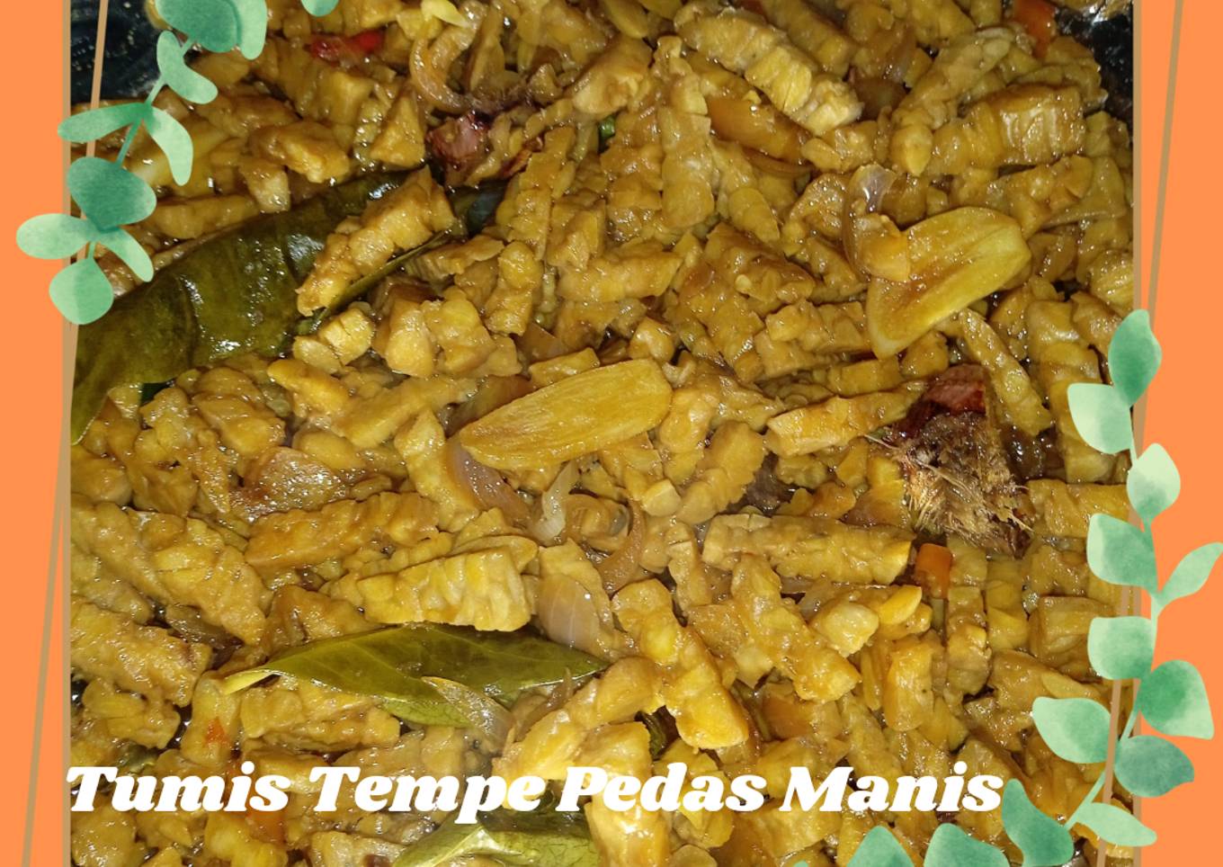 Tumis Tempe Pedas Manis