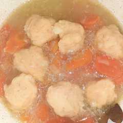 A picture of 60. MPASI 9bln - Sop baso udang.