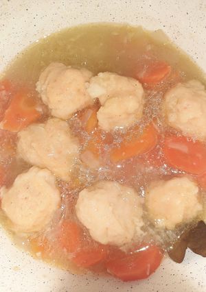 Foto resep 60. MPASI 9bln - Sop baso udang