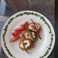 A picture of Stuffed deboned chicken.