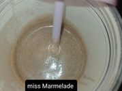 A picture of banana and cocoa powder
