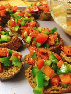 Hình của món Bruschetta.
