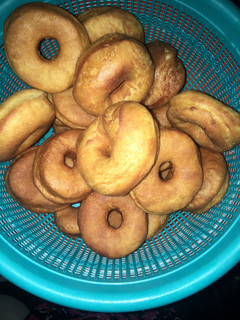 A picture of Fluffy doughnuts🥯.