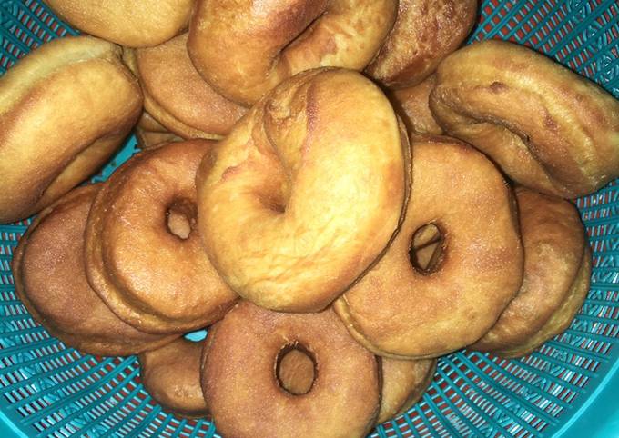 Resep Fluffy doughnuts🥯 Anti Gagal