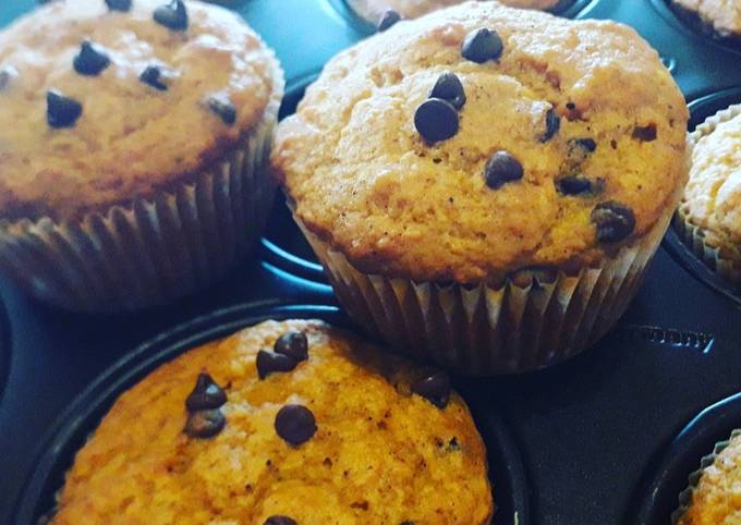 Muffin speziati alla zucca