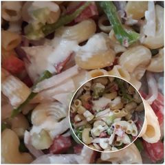 A picture of Creamy Pasta Salad.