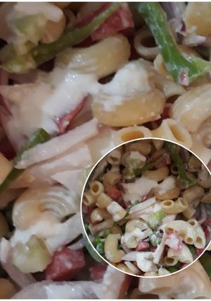 A picture of Creamy Pasta Salad.