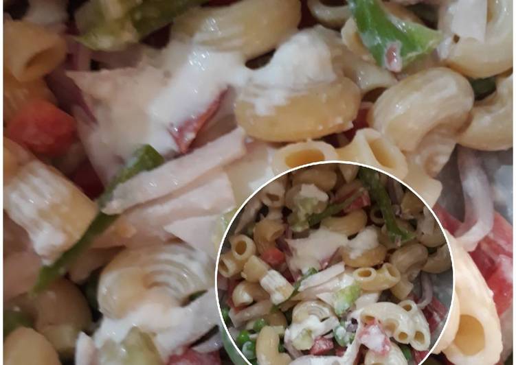 Simple Way to Make Super Quick Homemade Creamy Pasta Salad