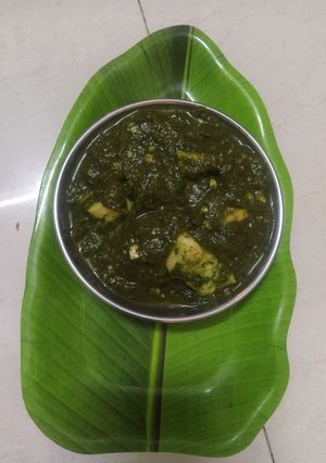 पालक पनीर (palak paneer recipe in marathi) रेसिपी चे मुख्य फोटो 