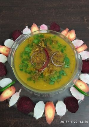 A picture of Indian Daal Tadka.