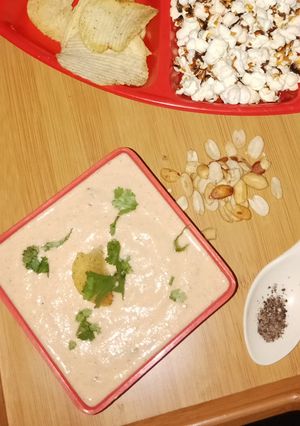 A picture of Boiled Peanut Hummus.