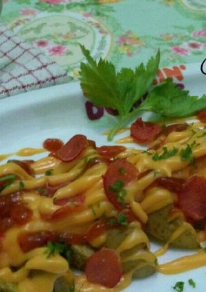 Foto resep Cheesy Melt Potato