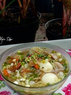 Foto resep Sayur sop bakso telur puyuh