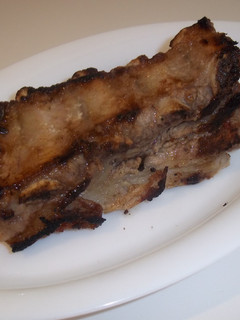 Una foto de Costillas de cerdo a la plancha