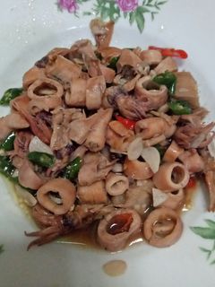 Foto resep Tumis cumi asin