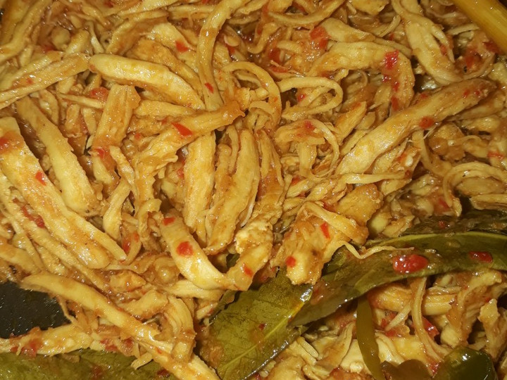 Resep Ayam suwir pedas manis, Bikin Ngiler
