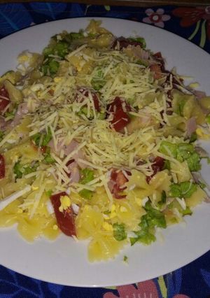 Una foto de Ensalada de fideos 🍲